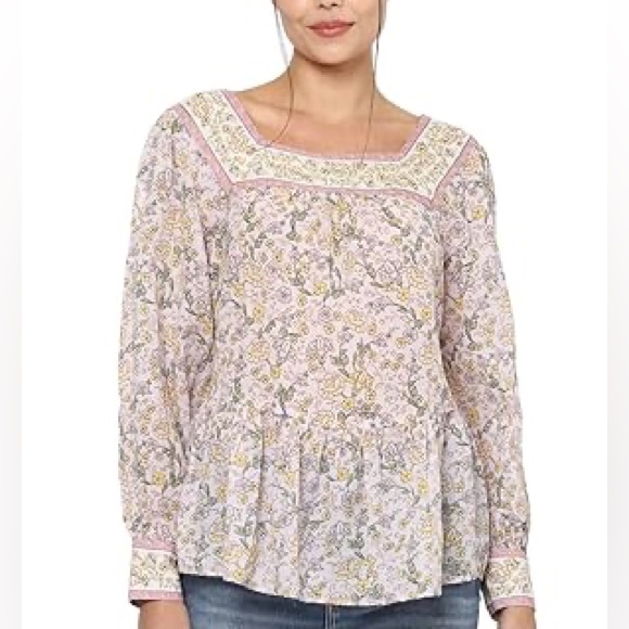 American Eagle Outfitters Pastel Floral Blouse - Picture 5 of 7